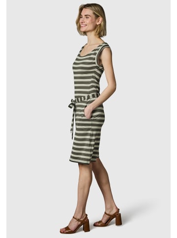 ragwear Sommerkleid Tagg Stripes in Dark Olive26