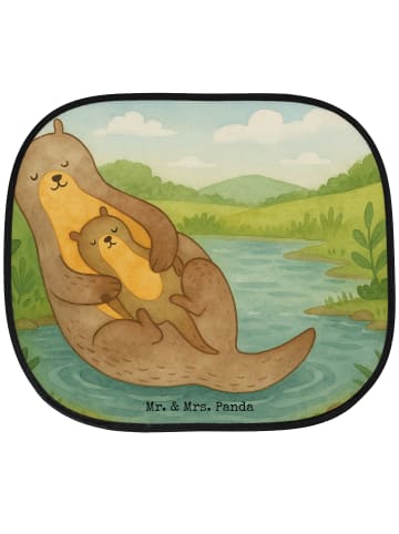 Mr. & Mrs. Panda saugnapf sonnenschutz Otter Kind Design ohne Sp... in Weiß