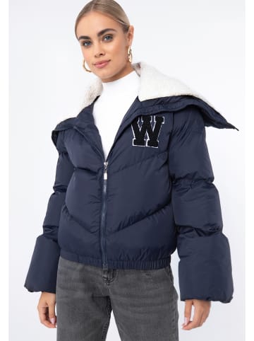 Wittchen Polyester jacket in Dark blue