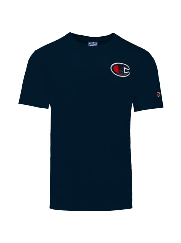 Champion T-Shirt Crewneck in blau