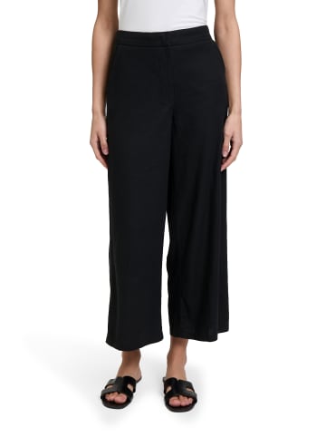 Betty Barclay Leinenhose unifarben in Schwarz