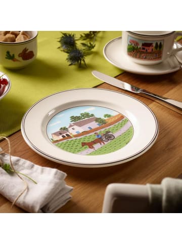 Villeroy & Boch 6er Set Frühstücksteller Kollektion Design Naif ø 21 cm bunt in bunt