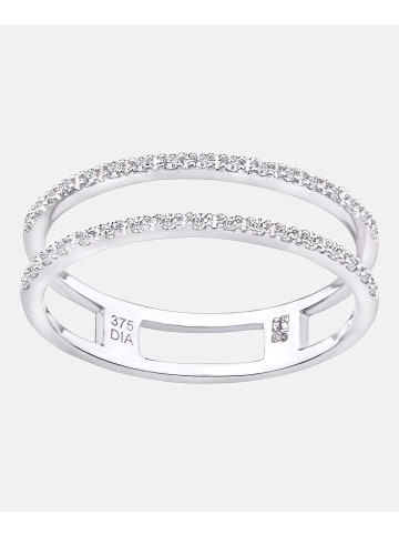 Diamant L'éternel Ring aus 375 Weißgold mit Diamant