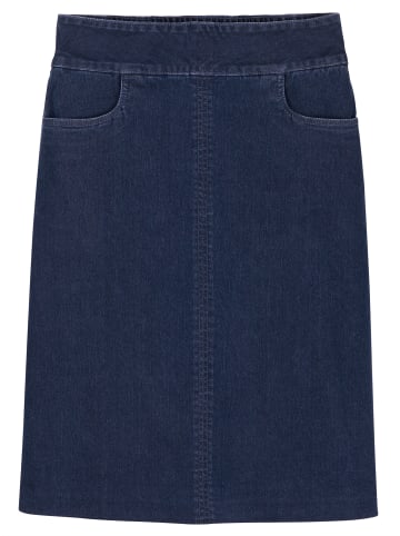 Sieh an! Jeans-Rock in blue-stone-washed