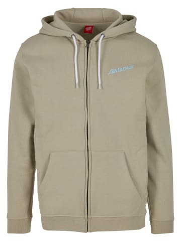Santa Cruz Santa Cruz Zip-Kapuzenpullover in nickel