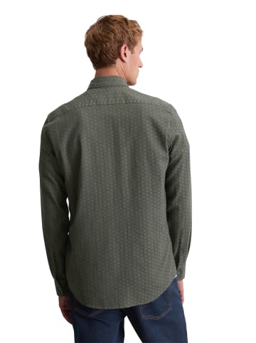 Marc O'Polo Hemd shaped in Medium Brown