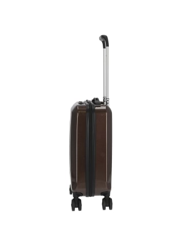 Check.In London 2.0 - 4-Rollen-Trolley 50 cm (orange) in carbon champagner