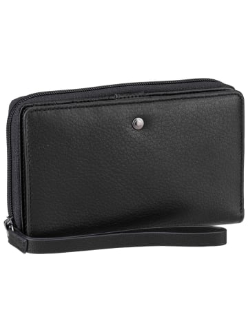 Bugatti Geldbörse Black Magic Zip Ladies Wallet in Black