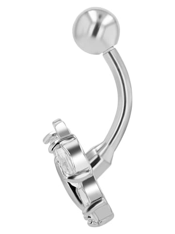 Adeliás Damen Piercing aus Edelstahl in silber