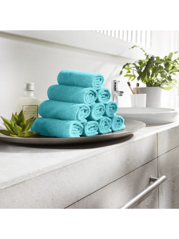 Erwin Müller Seiftuch 10er-Pack Heidenheim in türkis