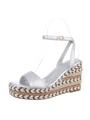 Ital-Design Sandale & Sandalette in Silber