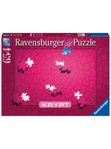 Ravensburger Ravensburger Krypt Puzzle Pink mit 654 Teilen, Schweres Puzzle für Erwachsene...