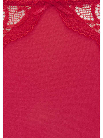 PETITE FLEUR Slip in rot + weiß + marine