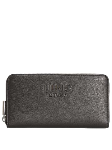 Liu Jo Caliwen XL Zip Around - Geldbörse 12cc 19 cm (anthrazit met.) in anthrazit met.