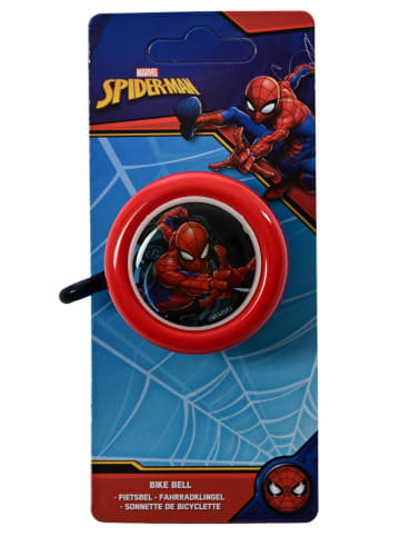 Spiderman Fahrradklingel in Rot