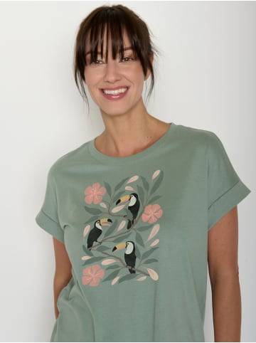 GreenBomb Loony Tucan Flower in Blassgrün