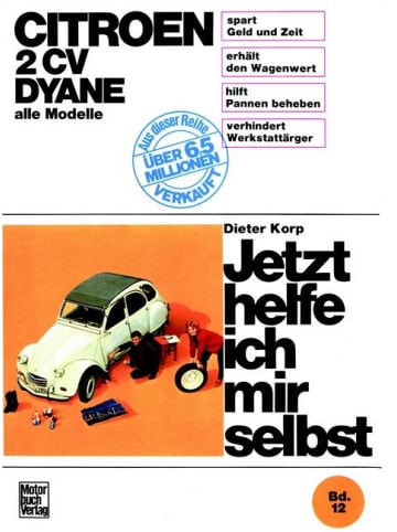 Motorbuch Verlag Citroën 2 CV Dyane, alle Modelle  bis Sept. 1990