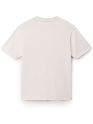 Napapijri T-Shirt "-Small Box Ss" in Beige Dimity