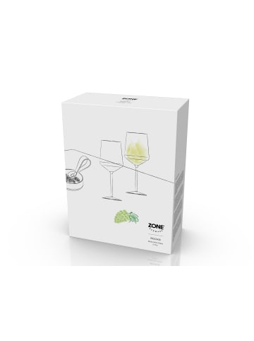 Zone Denmark Weissweinglas Rocks in Klar