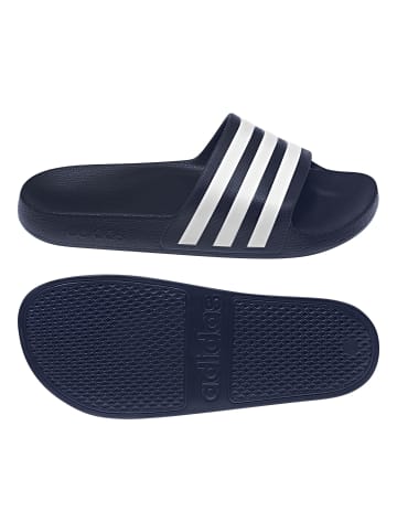 adidas Badeschuhe Adilette Aqua in Dunkelblau
