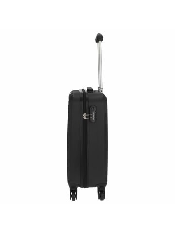 Paradise by CHECK.IN Havanna - 4-Rollen-Kabinentrolley 54 cm in schwarz