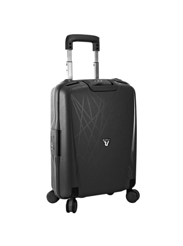 Roncato Light 4 Rollen Kabinentrolley 55 cm schwarz