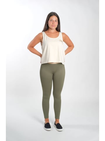 Quiksilver Top Crop in Beige