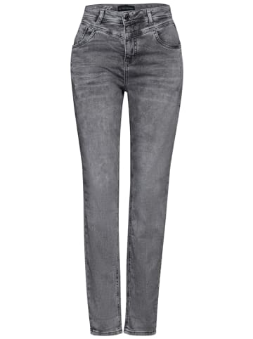 Street One Jeans im Casual Fit in Grau
