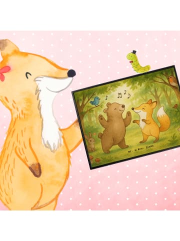 Mr. & Mrs. Panda schreibtischunterlage Hase Tanzen Design ohne S... in Weiß