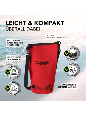 Where Tomorrow PVC dry bag Style 01 5L rot rot