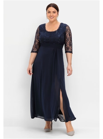 sheego Abendkleid in marine