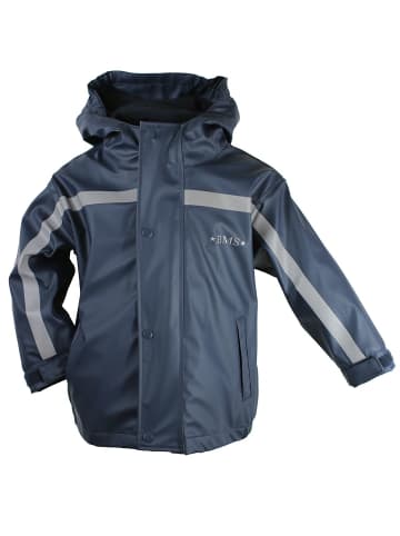 BMS Kinder Regenjacke in Blau