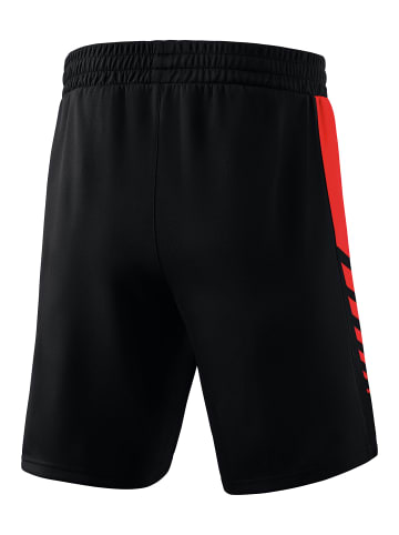 erima Kinder Six Wings Shorts in schwarz/rot