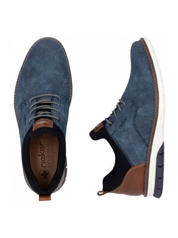 rieker sportlicher Schnürer in Blau