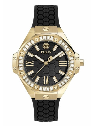 Philipp Plein Analoguhr für Damen in Schwarz