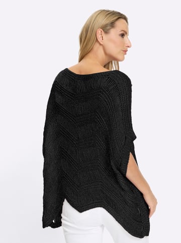 Heine Oversize-Pullover in schwarz