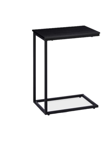 relaxdays Beistelltisch in Black - (B)30 x (H)61 x (T)45 cm