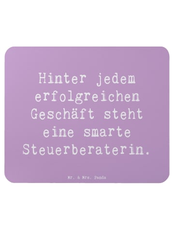Mr. & Mrs. Panda Mauspad Spruch Steuerberaterin Erfolg mit Spruch in Lavendeltraum