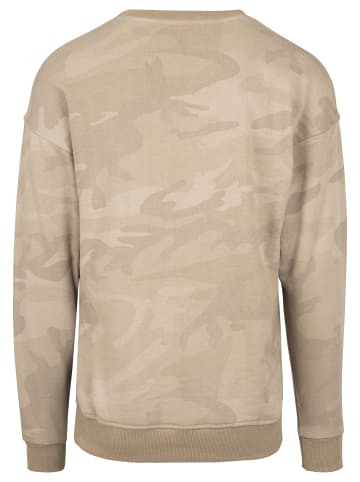 Urban Classics Sweater in sand camo