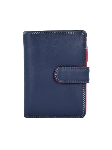 MYWALIT Medium Snap Wallet Geldbörse Leder 13 cm in royal