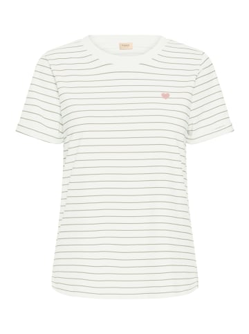 Fransa T-shirt FRAMORA Regular fit in Agave Green art