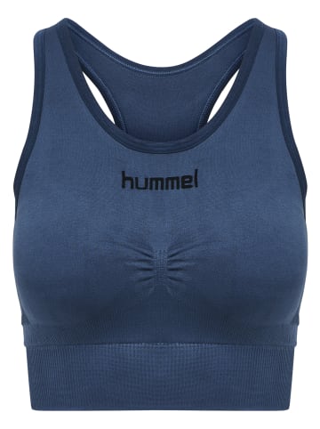 Hummel Hummel Top Hummel First Multisport Damen Dehnbarem Nahtlosen in DARK DENIM