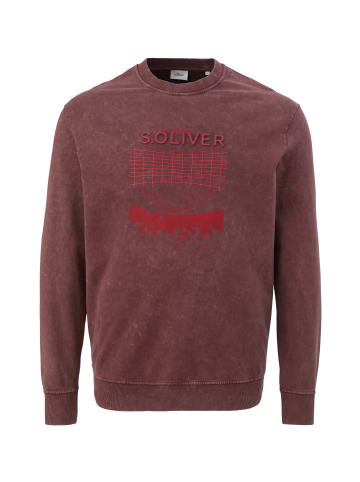 s.Oliver Sweatshirt in 4960_rostrot