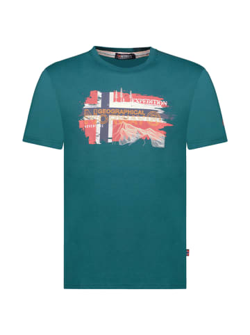 Geographical Norway Shirt in Green