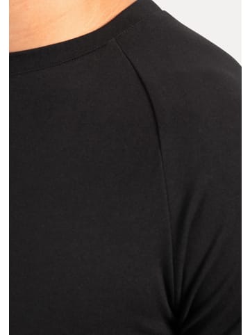 SMILODOX T-Shirt Delian in Schwarz