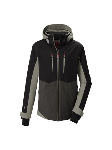 Killtec Funktionsjacke mit abzippbarer Kapuze in Grün2044