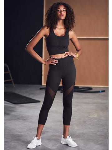 LASCANA ACTIVE Caprileggings in schwarz