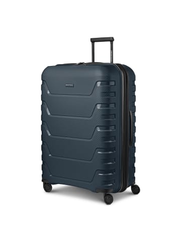 Smartbox Edition 01 4 Rollen Trolley 76 cm mit Dehnfalte navy