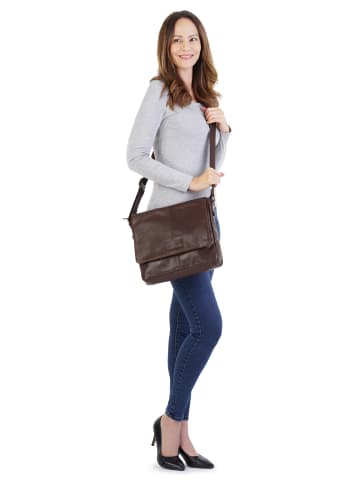Bodenschatz Messenger echt Leder in braun