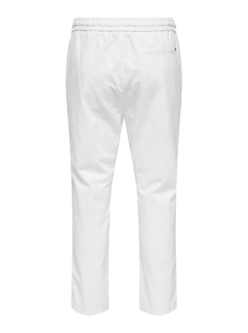 Only&Sons Hose in Bright White